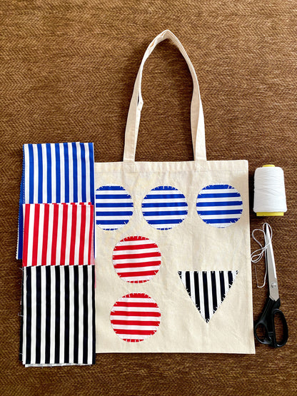 Patchwork tote for a sister who prefers practical presents