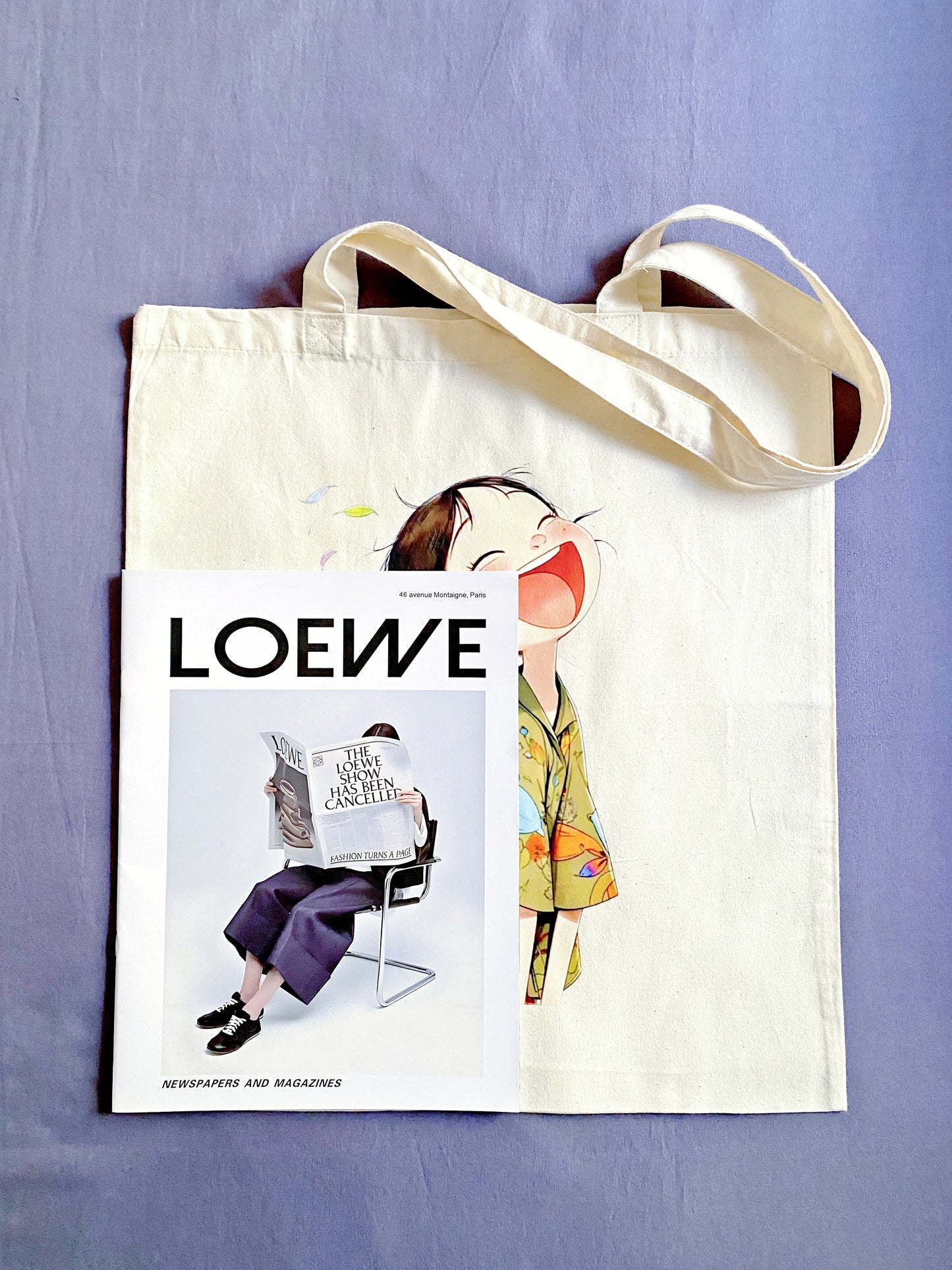 natural fabric tote bag as a thoughtful everyday gift idea