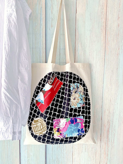 Surprising a dear friend with a handcrafted patchwork bag that says you value their commitment to a zero-waste lifestyle.