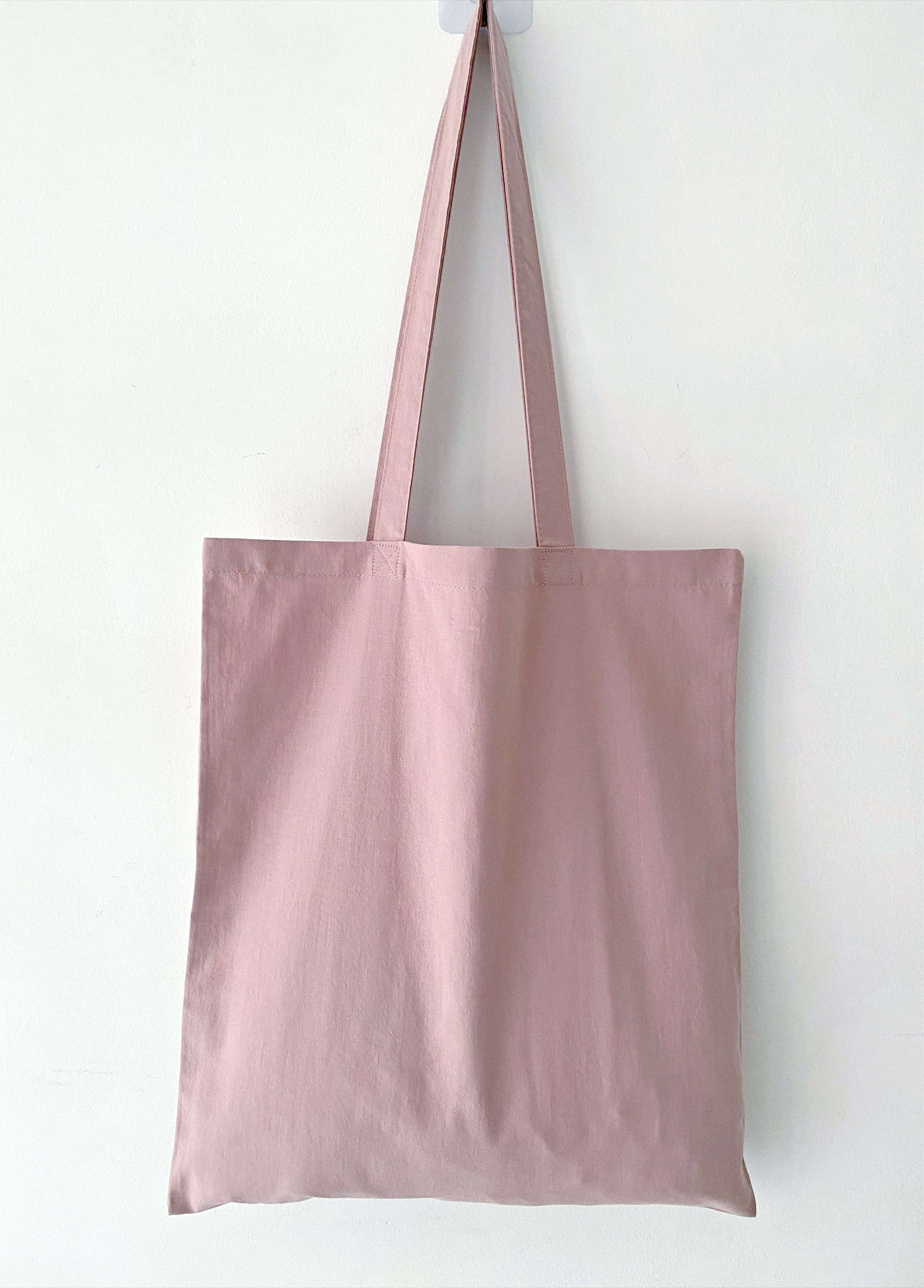 Natural Cotton Tote with Floral Needlework