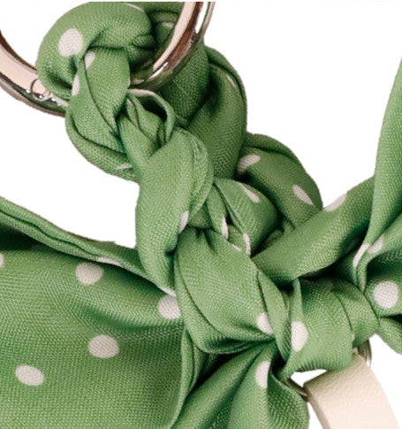 Retro scarf bow decoration for bags