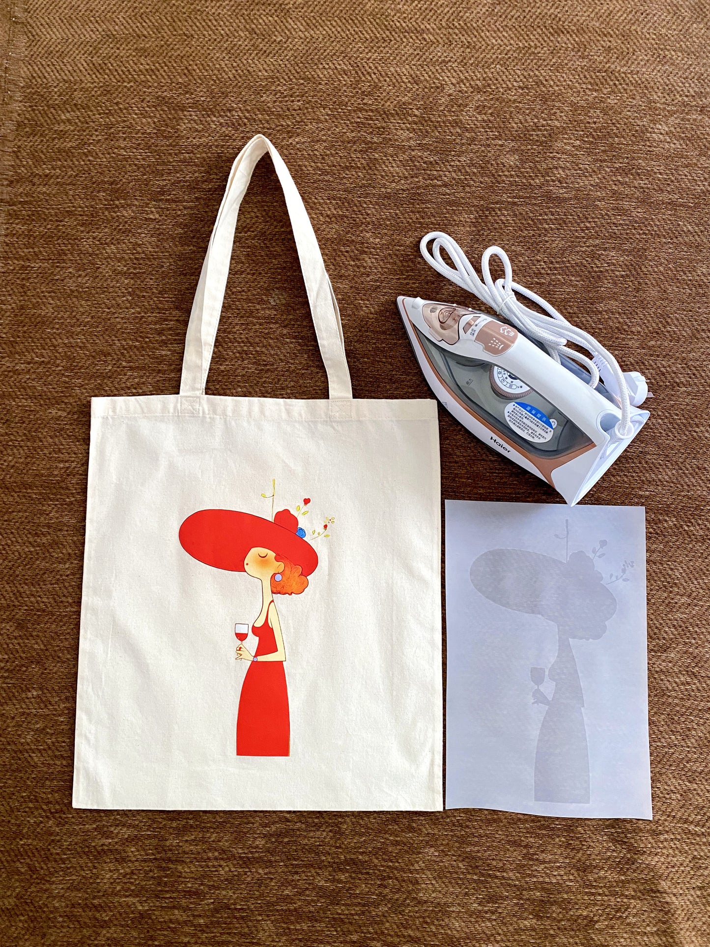 Reusable cotton bag gifted to a sister who loves practical accessories.