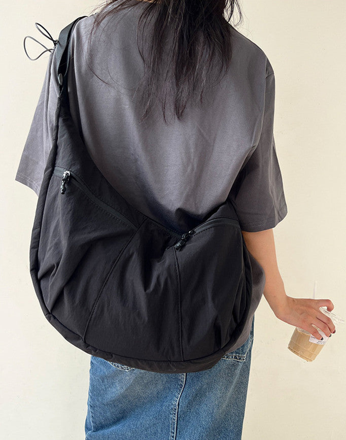 Soft women's crossbody bag for casual everyday outings