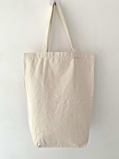 Canvas Carryall with Creative Patchwork