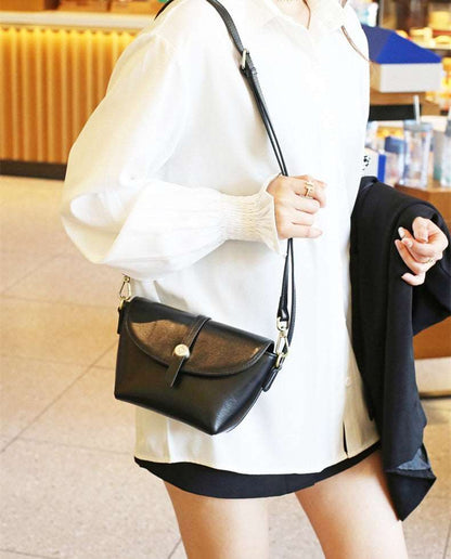 Luxury Ladies' Leather Single Shoulder Bag woyaza