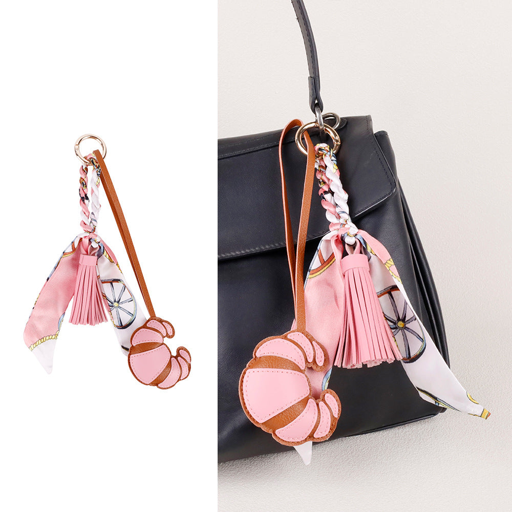 Fashion gift idea featuring a scarf tie and tassel detail