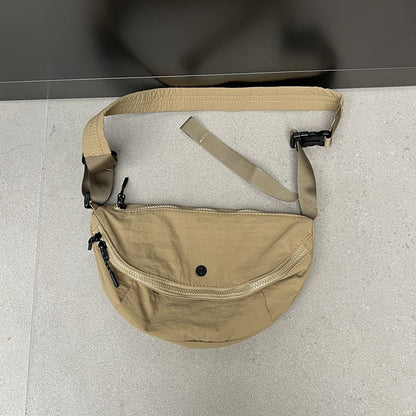 Small bag worn across the chest for travel