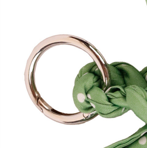 Decorative scarf bow for everyday handbags