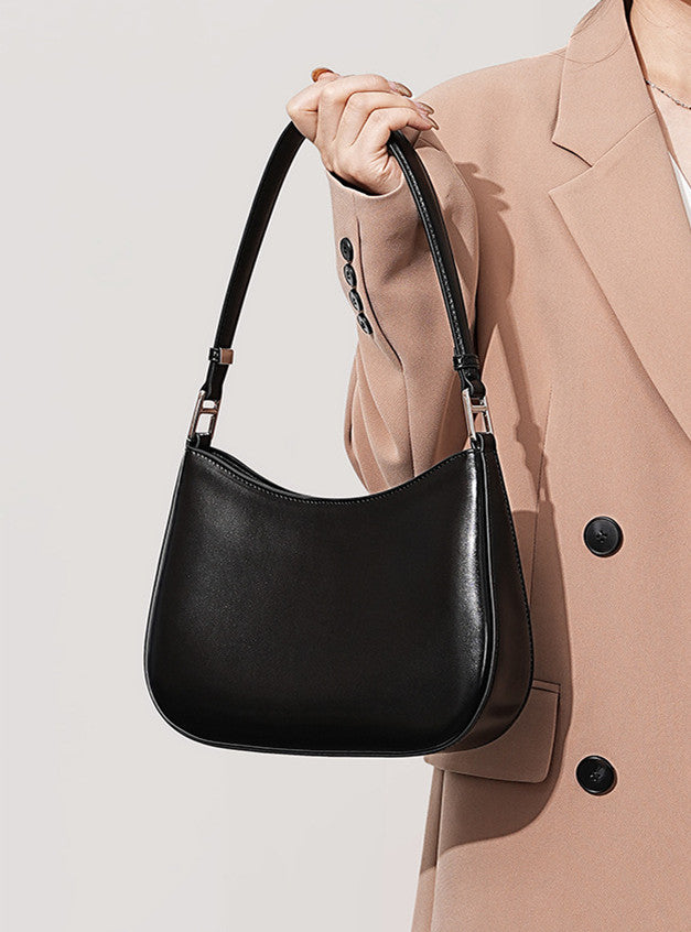 Premium Leather Handbag with Single Strap for Elegant Women woyaza