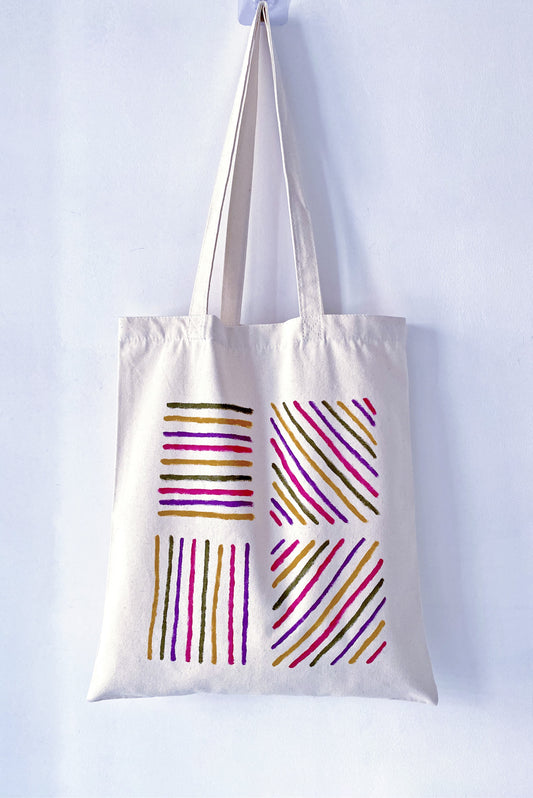 slouchy everyday tote bag styled for coffee shop mornings and weekend browsing