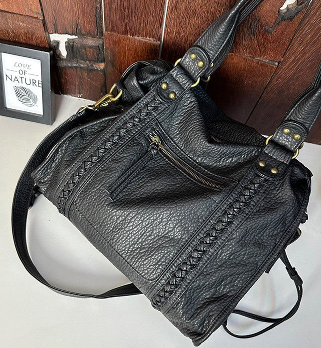 Slouchy tote for relaxed everyday dressing