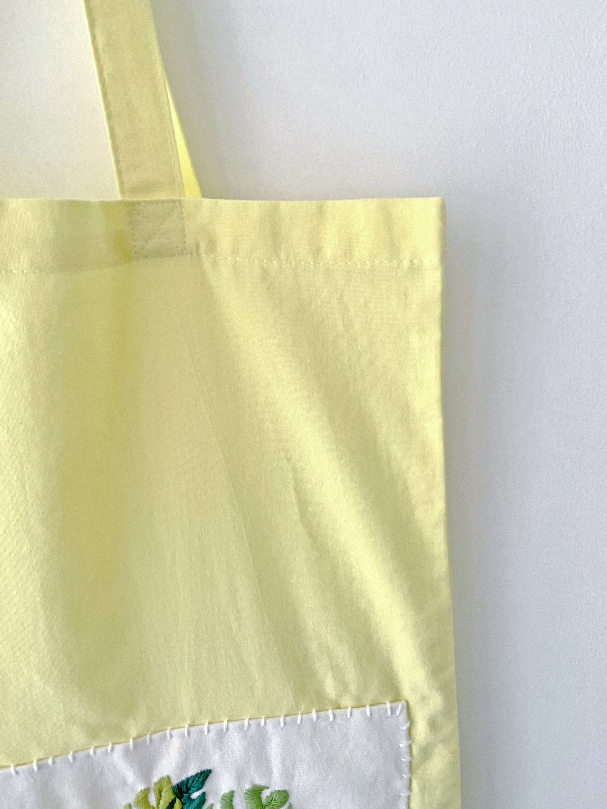 Wedding gift idea: durable yellow bag for couple's use