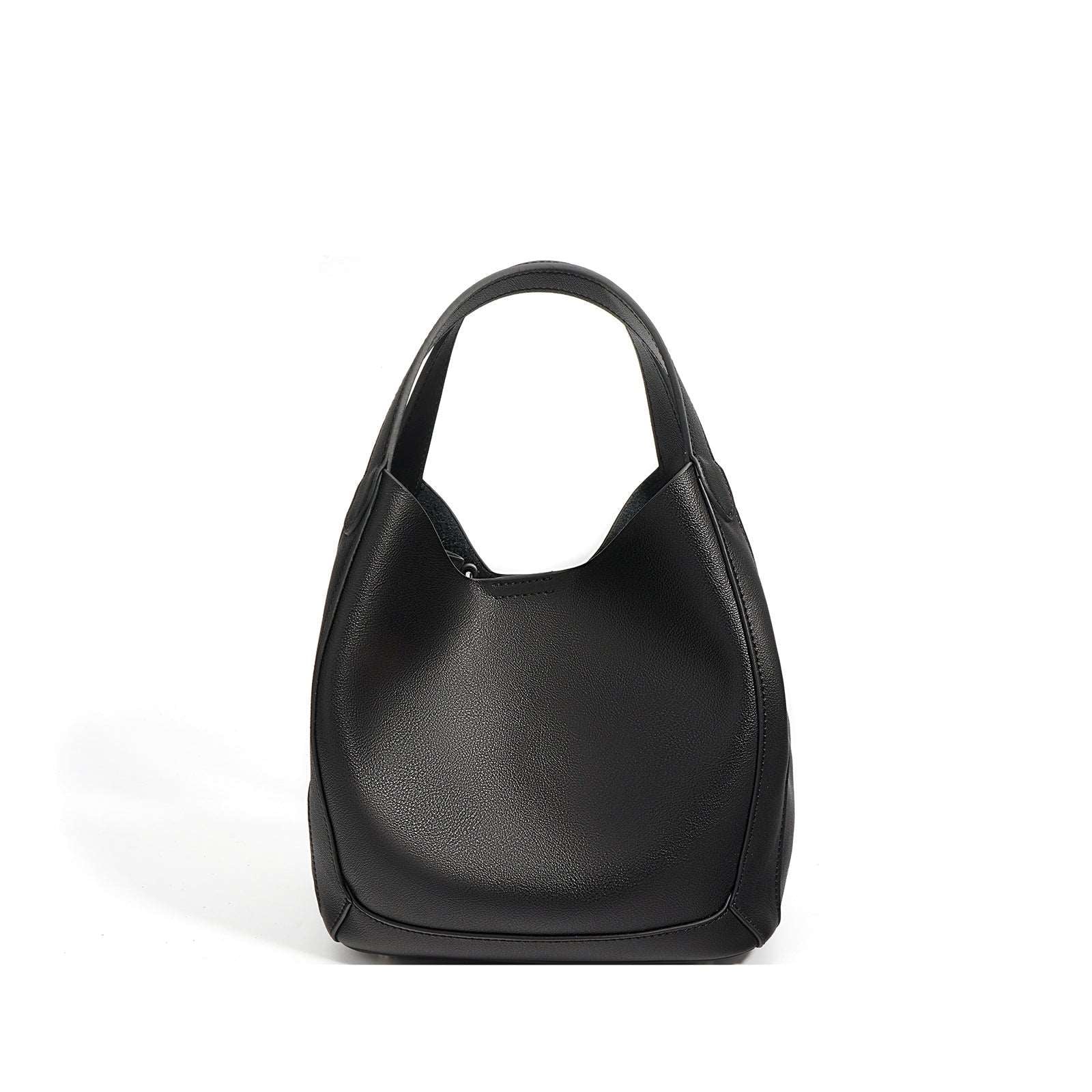 Fashionable Leather Hobo Bag with Tassel Detail for Women woyaza