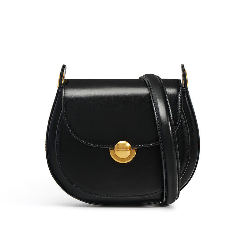 Classic Equestrian-inspired Leather Satchel for Women's Wardrobe