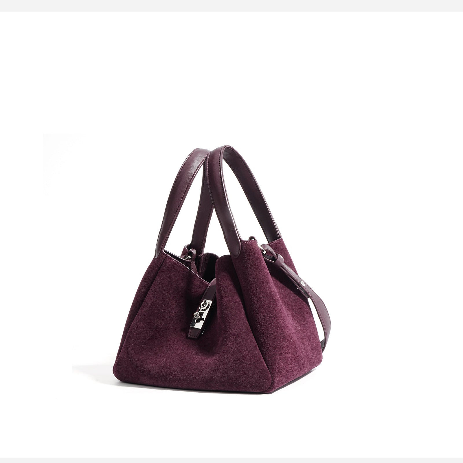 Timeless Leather Suede Handbag for Women