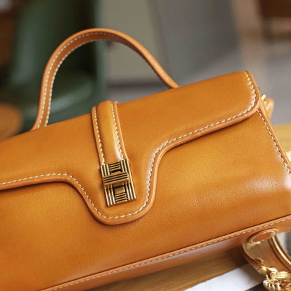 Fashion-forward Leather Handbag Women's Essential Woyaza