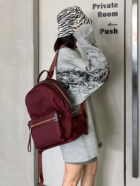 Best Women’s Nylon Leather Backpack for Commuting