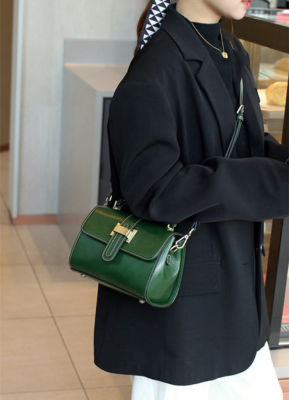 Stylish Women's Genuine Leather Fashion Tote Shoulder Bag woyaza