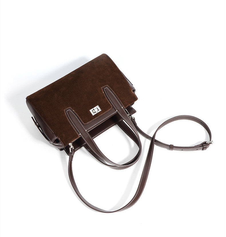 Multi-functional Leather Handbag for Work and Commute