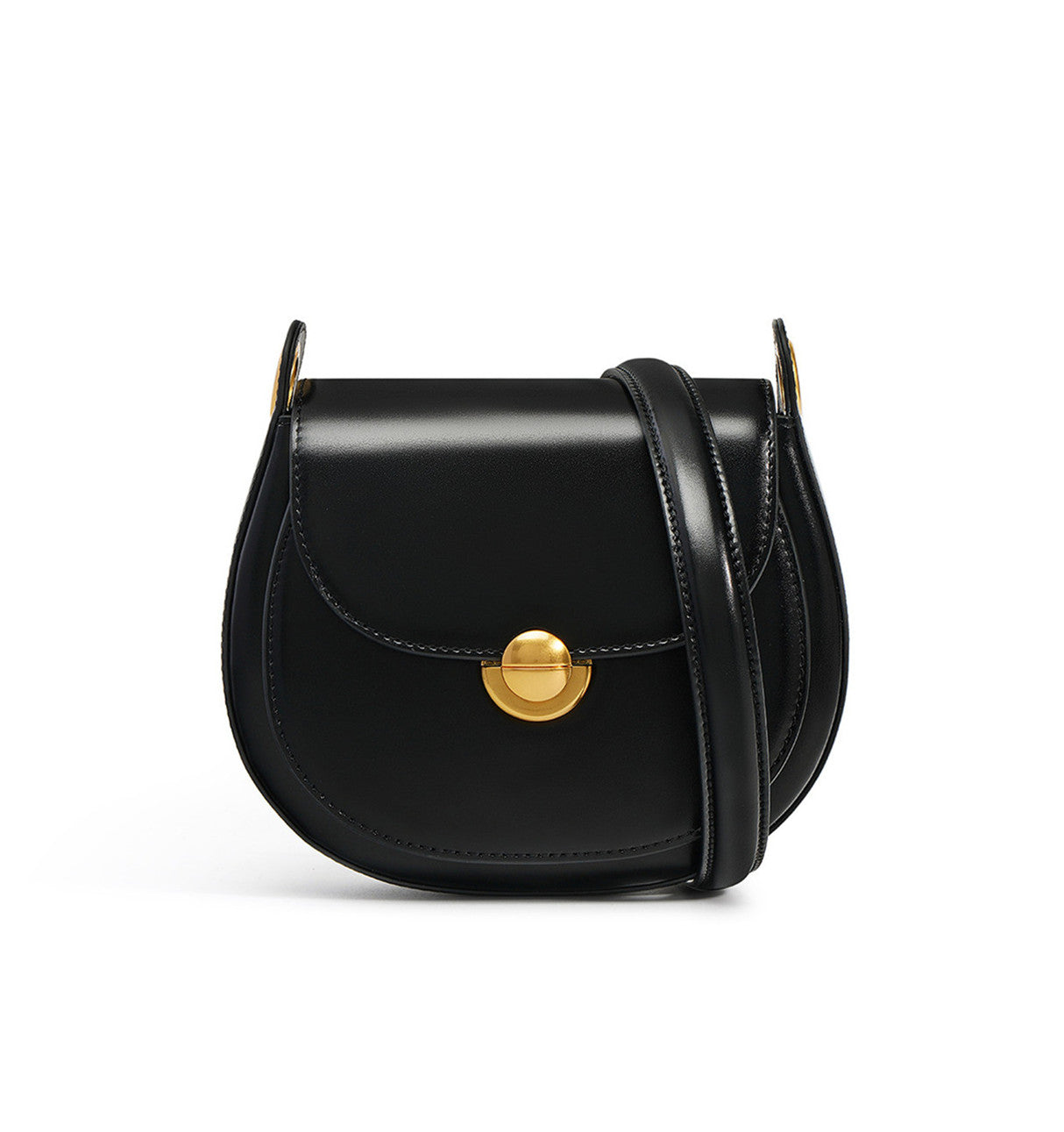 Classic Equestrian-inspired Leather Satchel for Women's Wardrobe woyaza