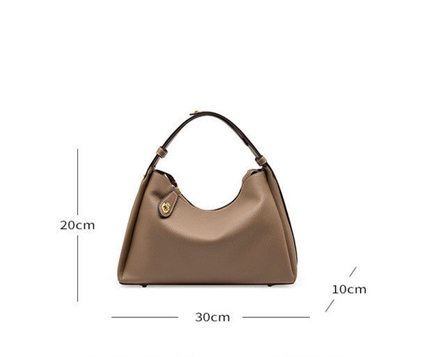 Women’s Fashionable Crossbody Leather Bag, Small and Chic for Everyday Style