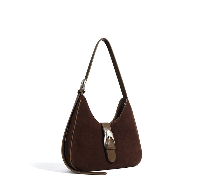 Minimalist Small Leather Handbag for Women