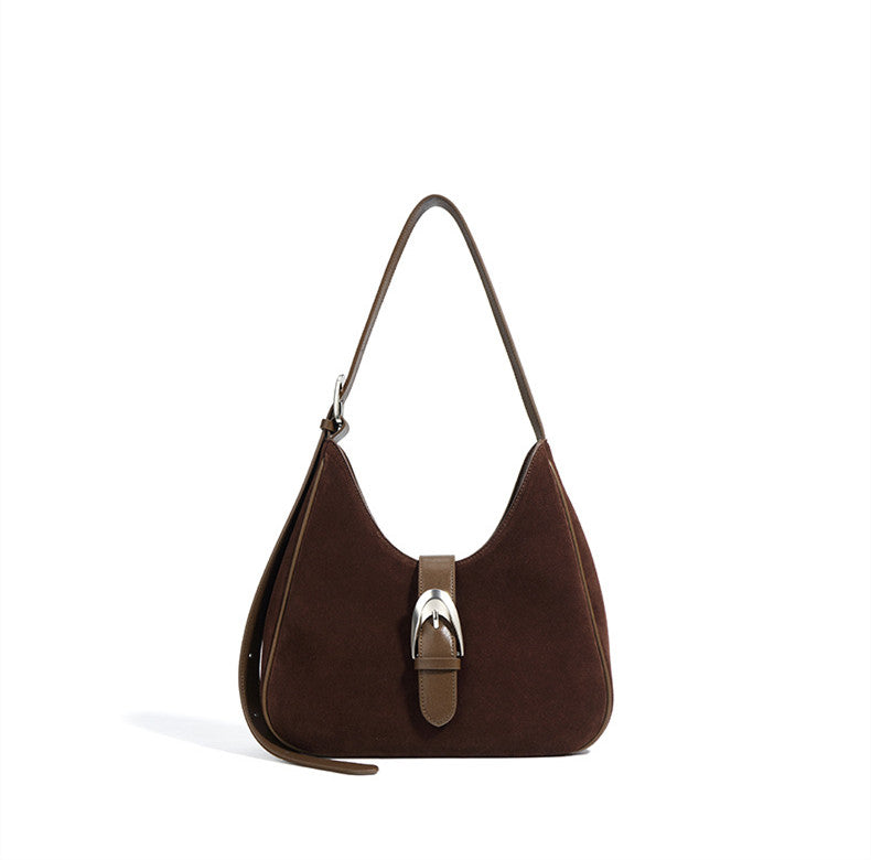 Chic Suede Leather Purse for Women