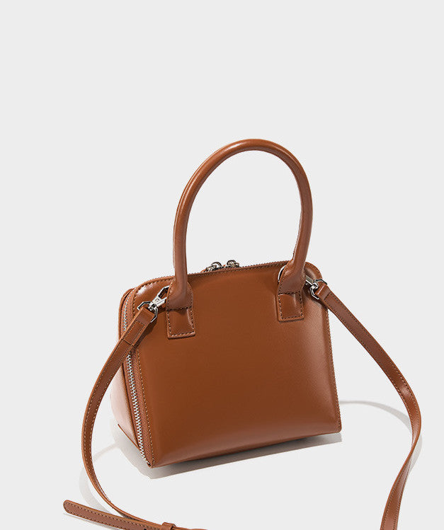 Handmade Leather Satchel Bag for Style-Conscious Women