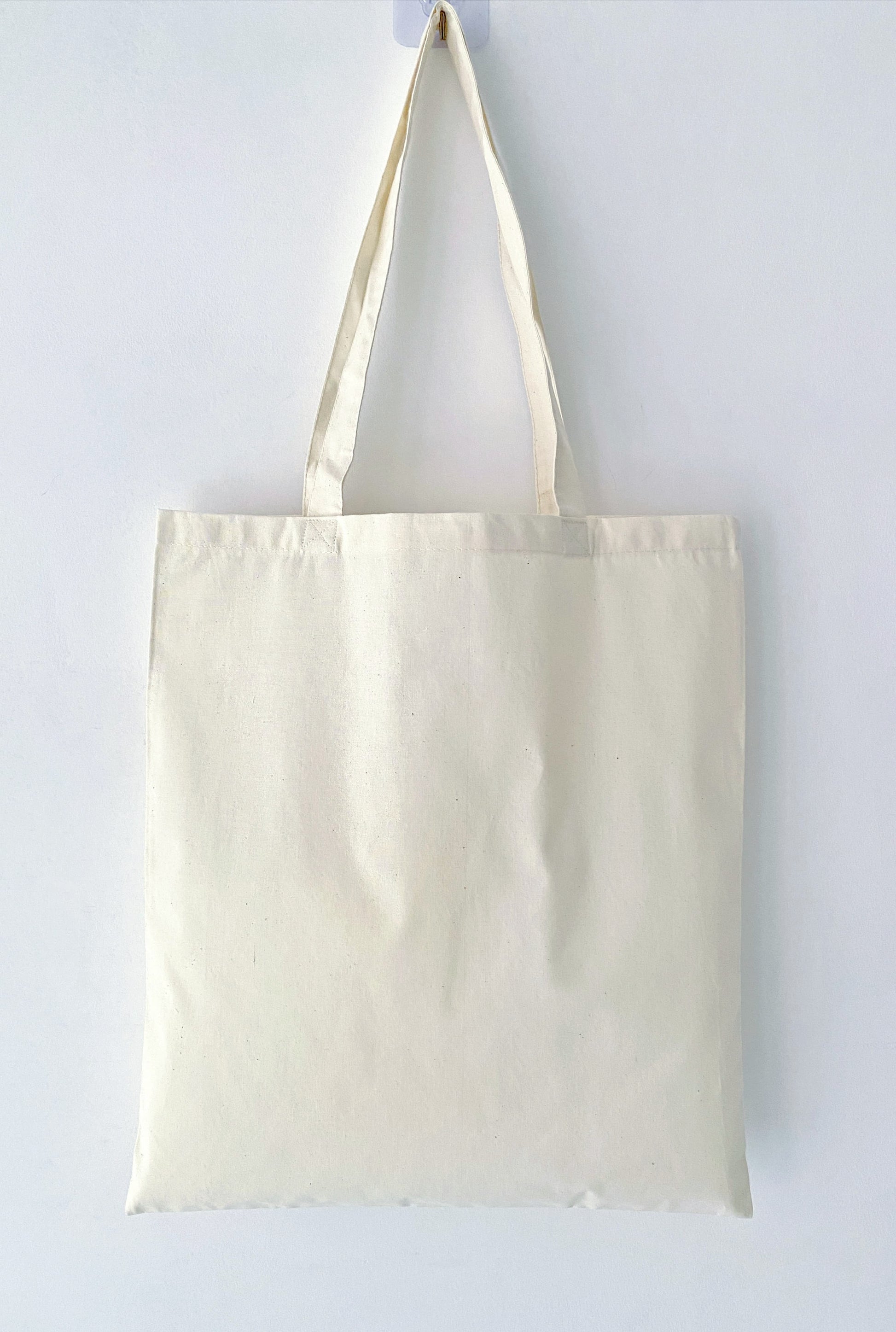 Lightweight cotton tote for market trips and city walks