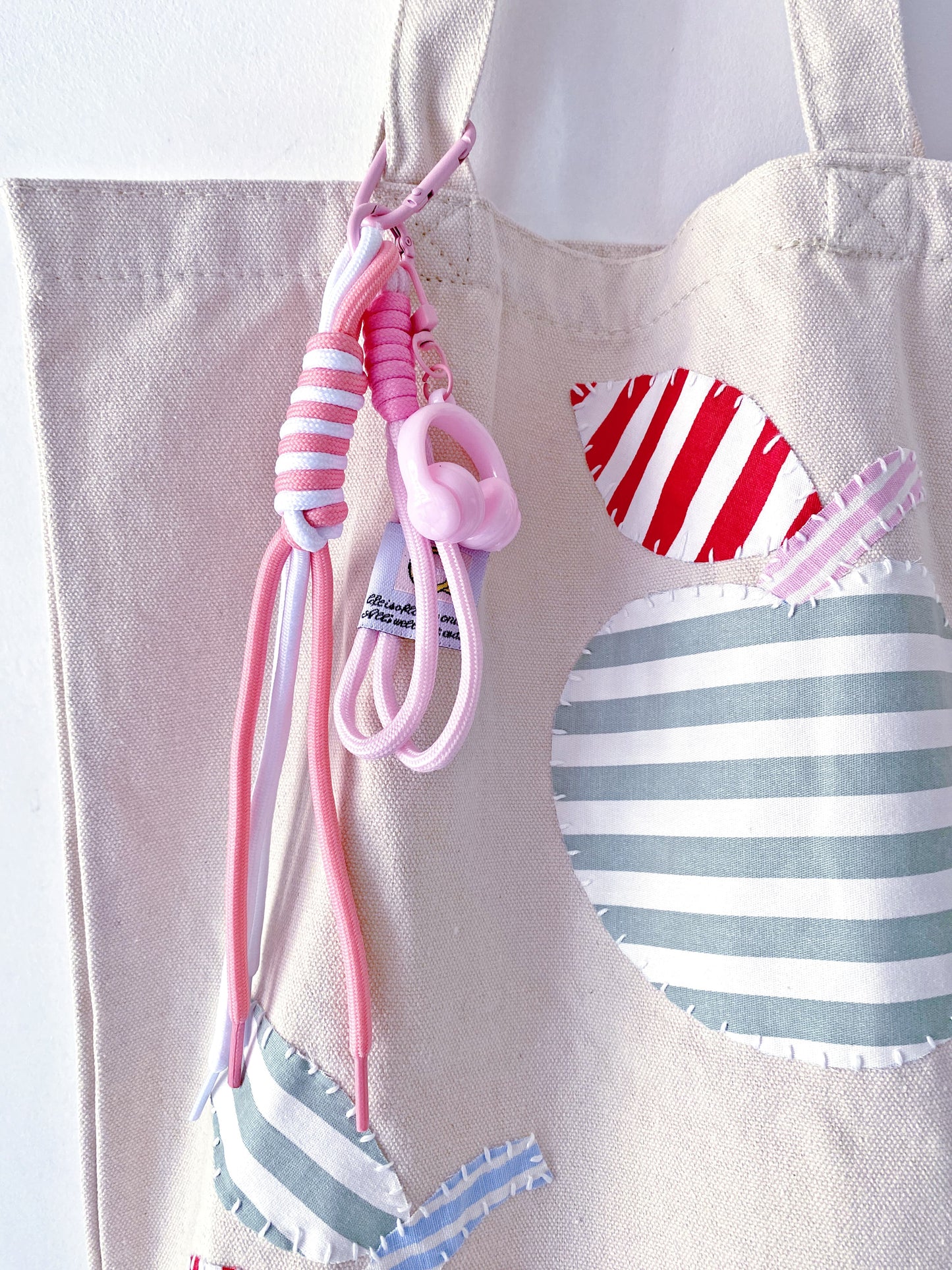 Organic cotton canvas bag with a touch of human-made artistry.