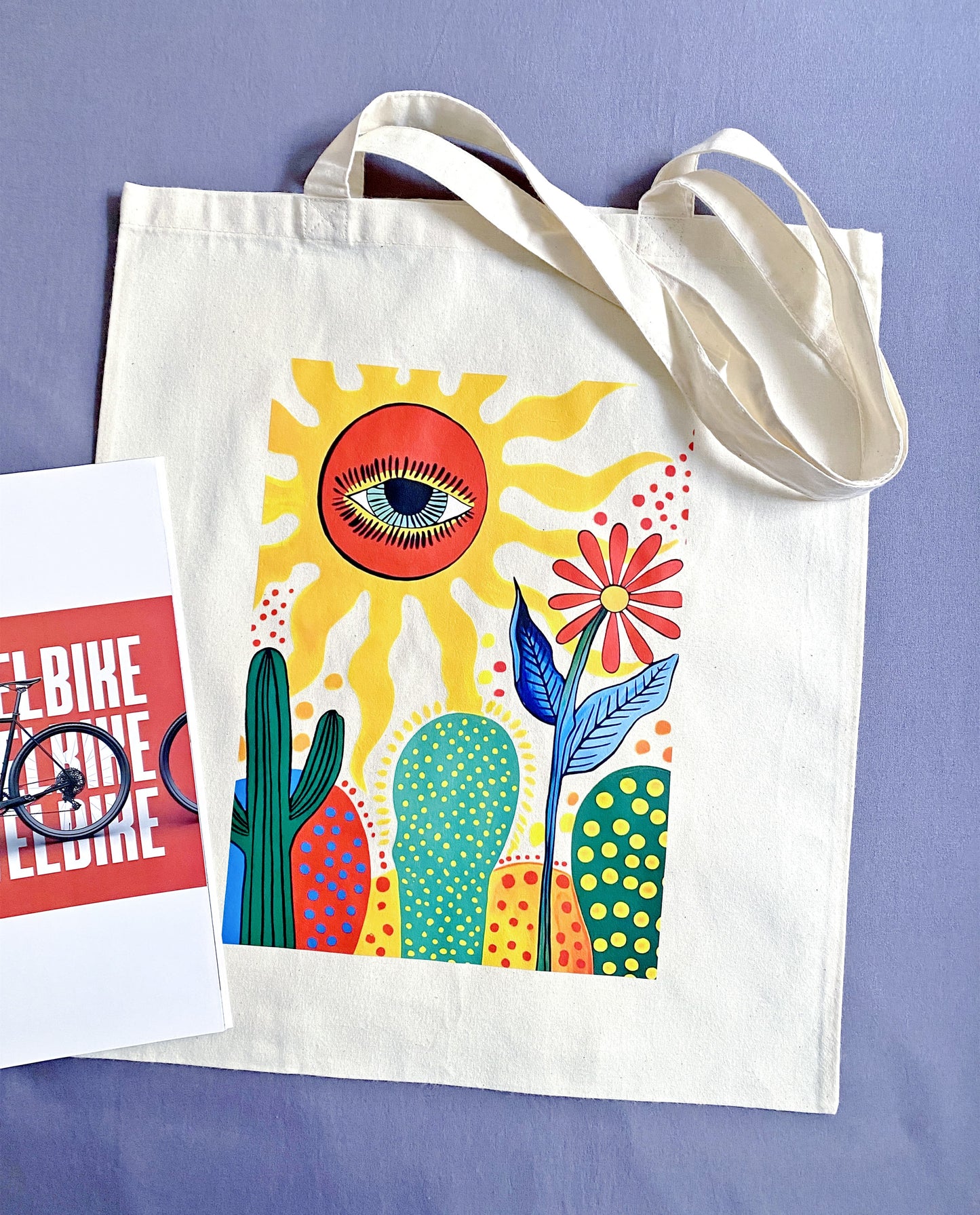 Versatile cotton bag for college, work, and stylish personalized gift giving.