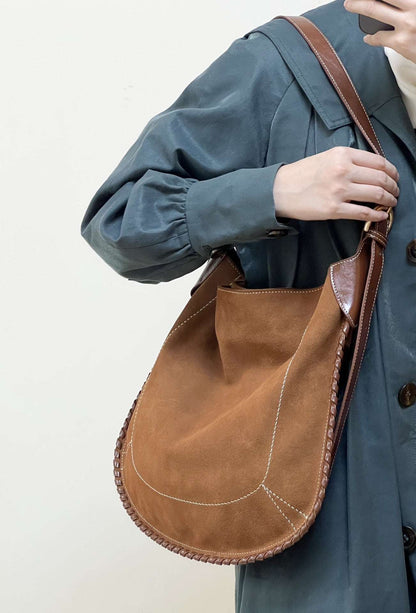 High-Quality Soft Leather Bag for Work, Shopping, and Travel