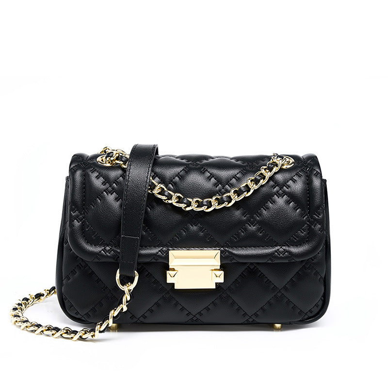 Ladies Fashion Leather Chain Bag