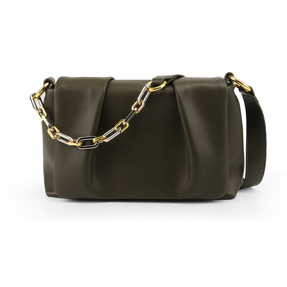 Fashion Leather Chain Shoulder Bag for Women