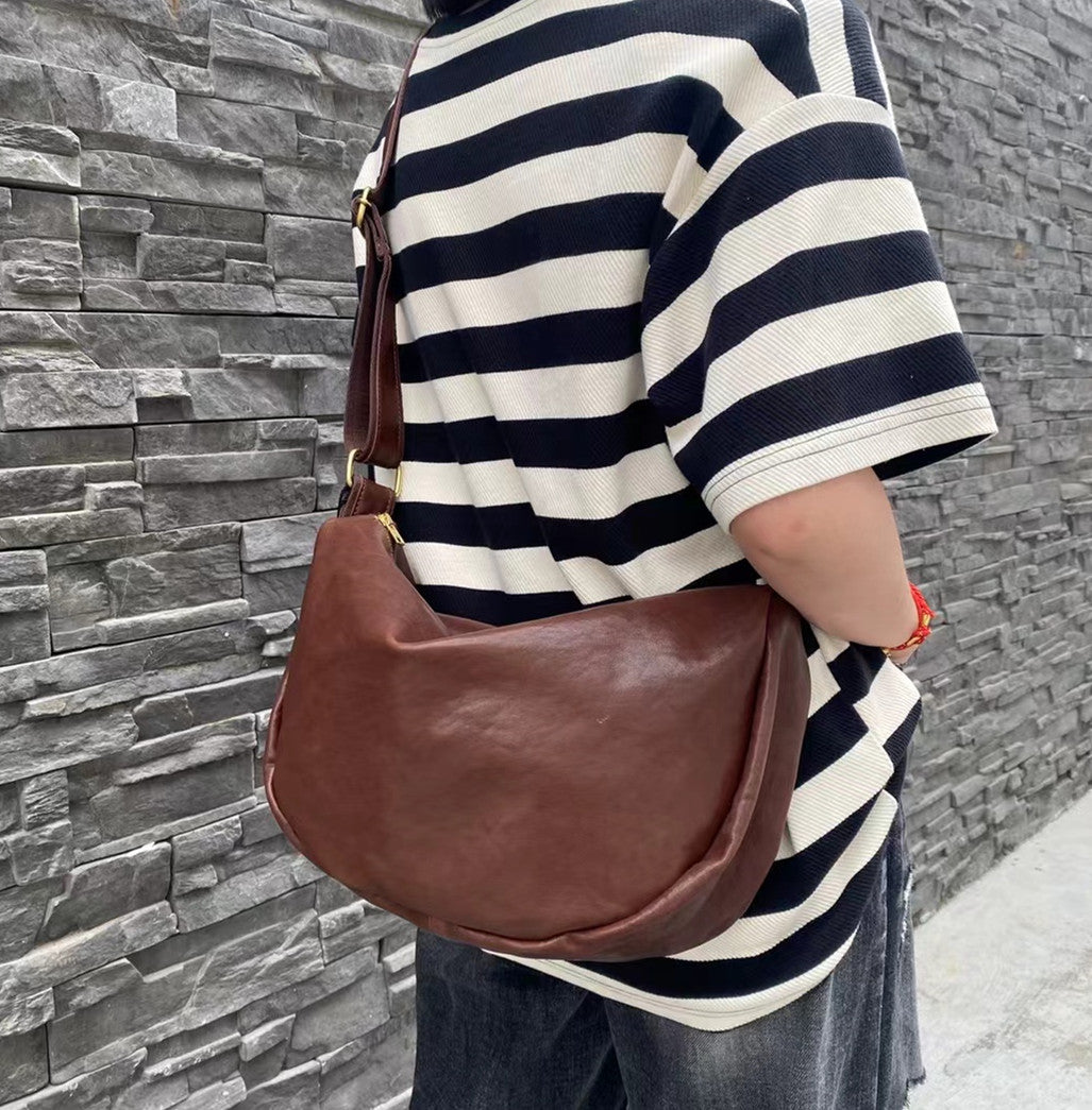 Genuine Leather Messenger Bag