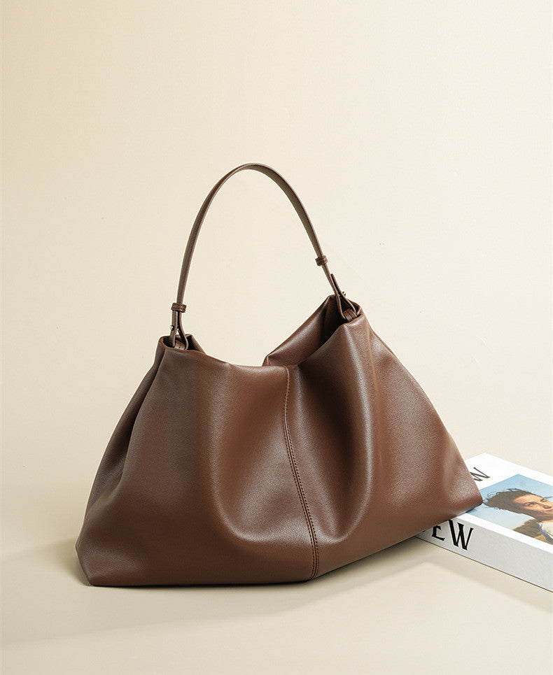 Versatile Soft Leather Bag for Women with Multiple Carry Styles