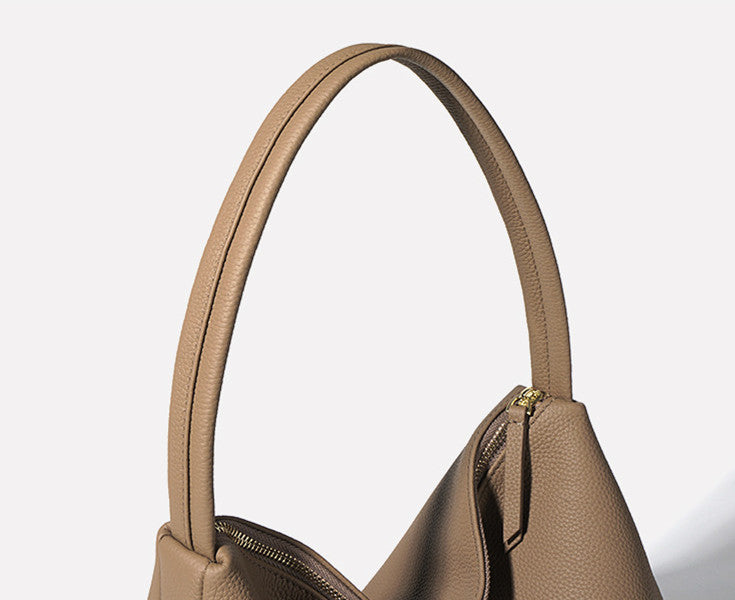 Fashionable Smooth Leather Hobo Bags For Daily Use woyaza