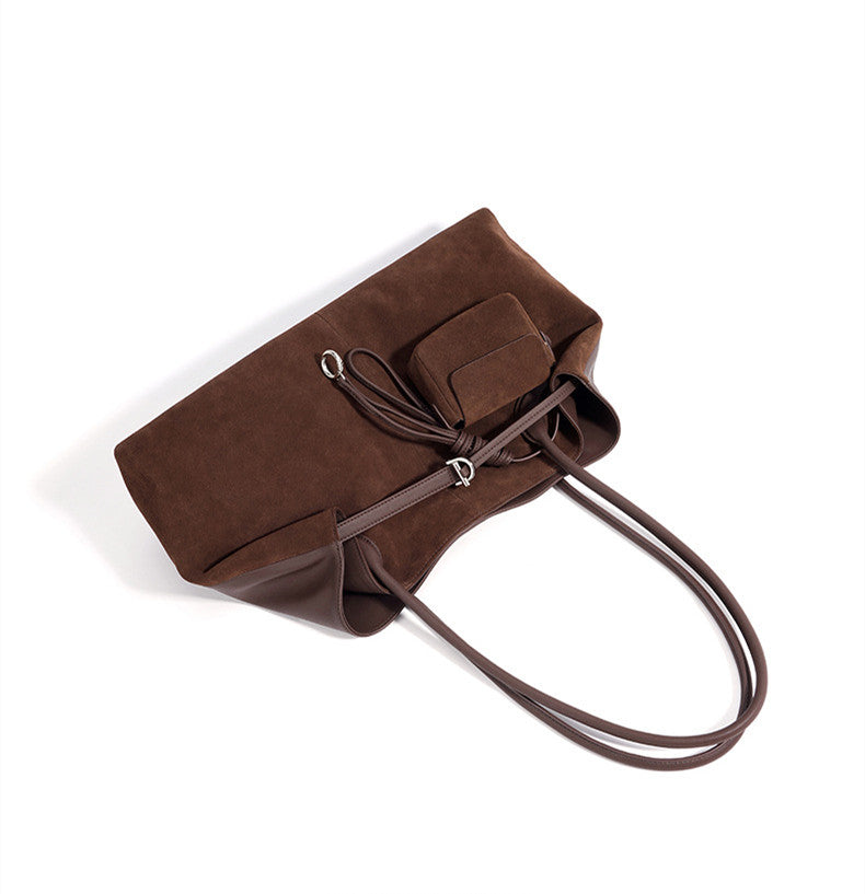 Genuine Leather Shoulder Bag with Soft Leather for Work and Casual Outings