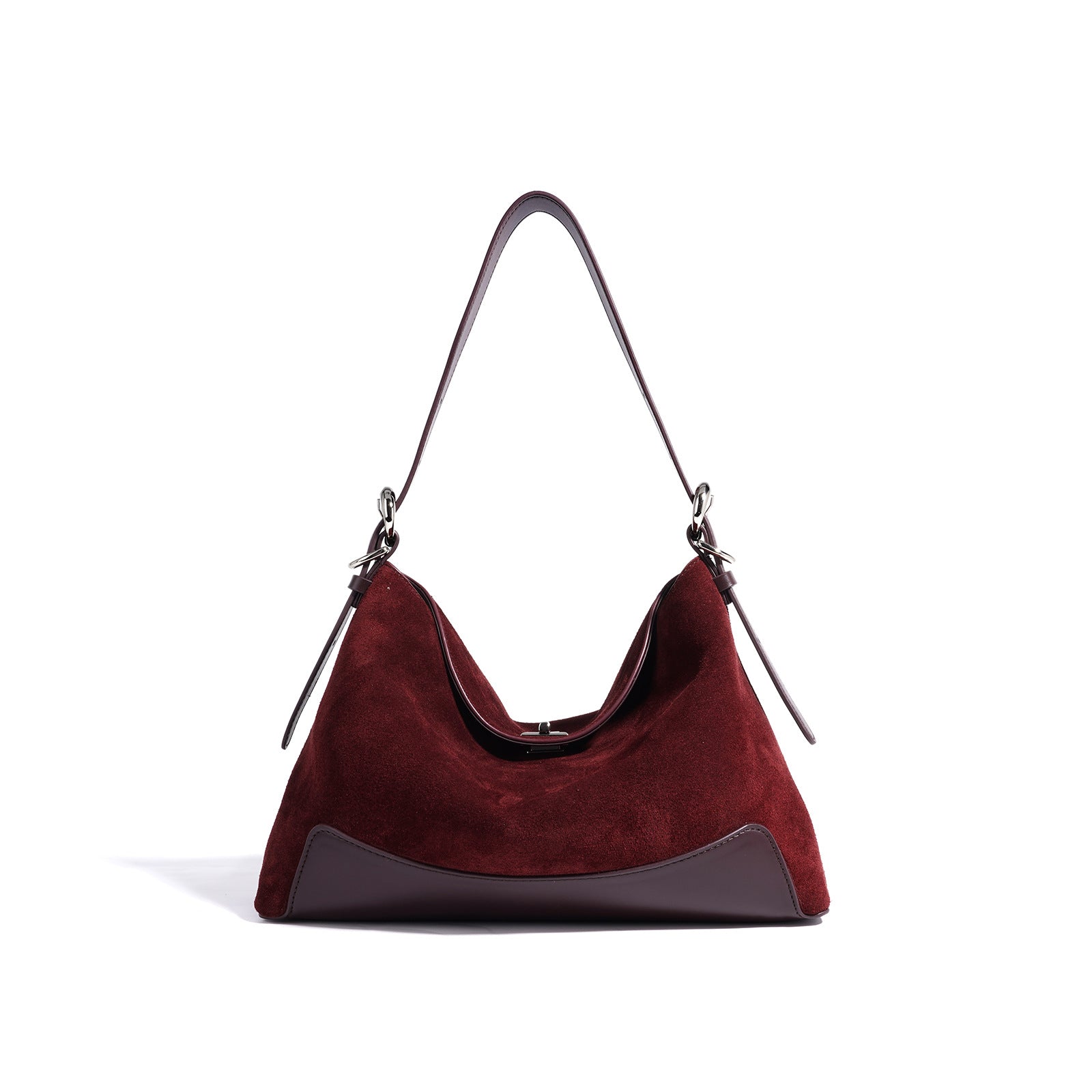 Sophisticated Leather Handbag for Women with Customizable Carrying Options