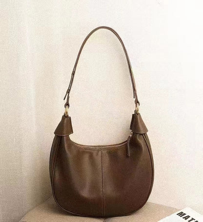 Vintage Look Cross Body Sling Bag Handmade Leather woyaza