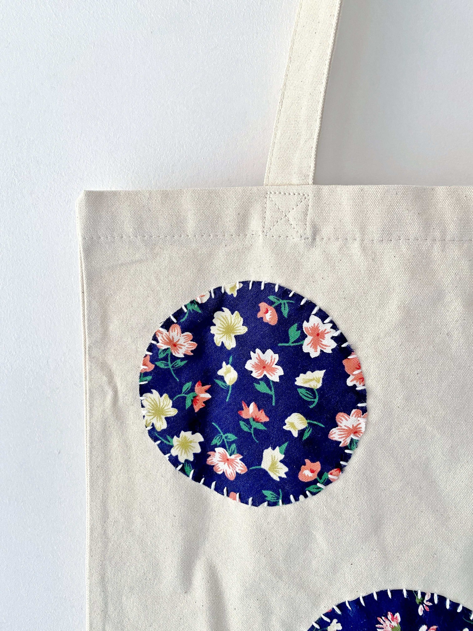 Folded compact view of the bag, illustrating how easily it fits into a suitcase for zero-waste travel.