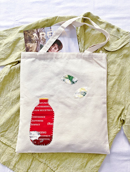 Earth-toned versatile shopper designed for longevity in a fast-fashion world.