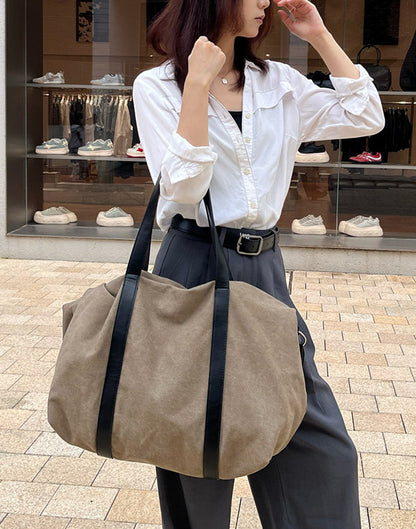Spacious tote for books, groceries, and casual days out