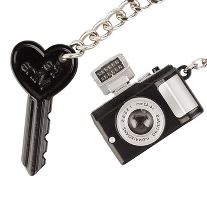 Compact tassel charm for backpacks and travel bags