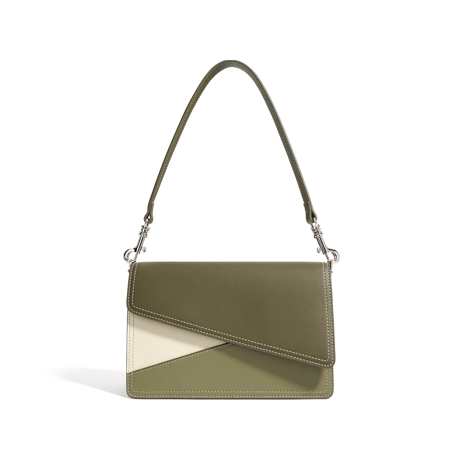 Square Leather Crossbody Bag