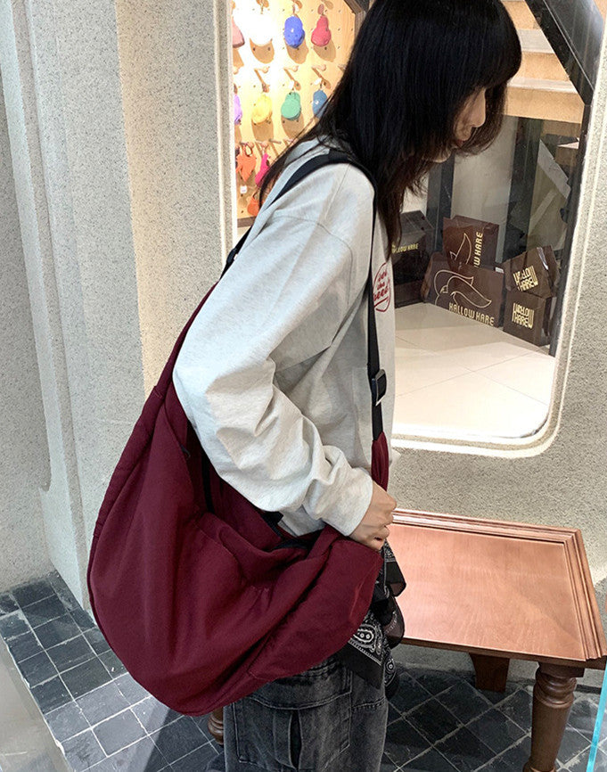 Versatile everyday crossbody pouch for college campus and work