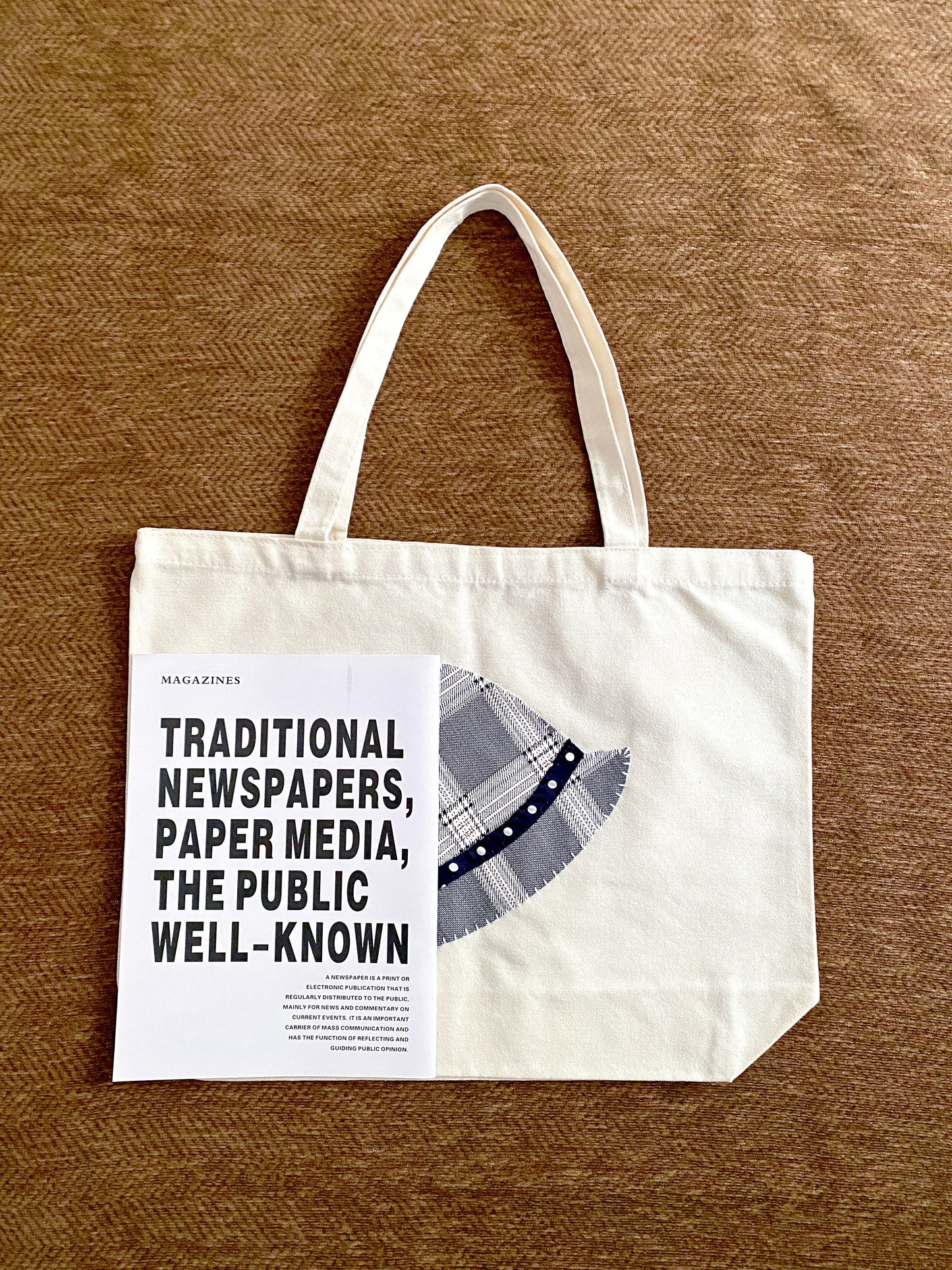 everyday canvas bag with a personal feel for relaxed lifestyles
