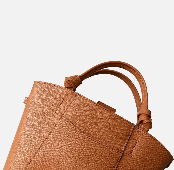 Statement Women's Genuine Leather Handbag woyaza