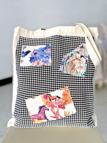 High-quality canvas bag emphasizing durability and longevity.