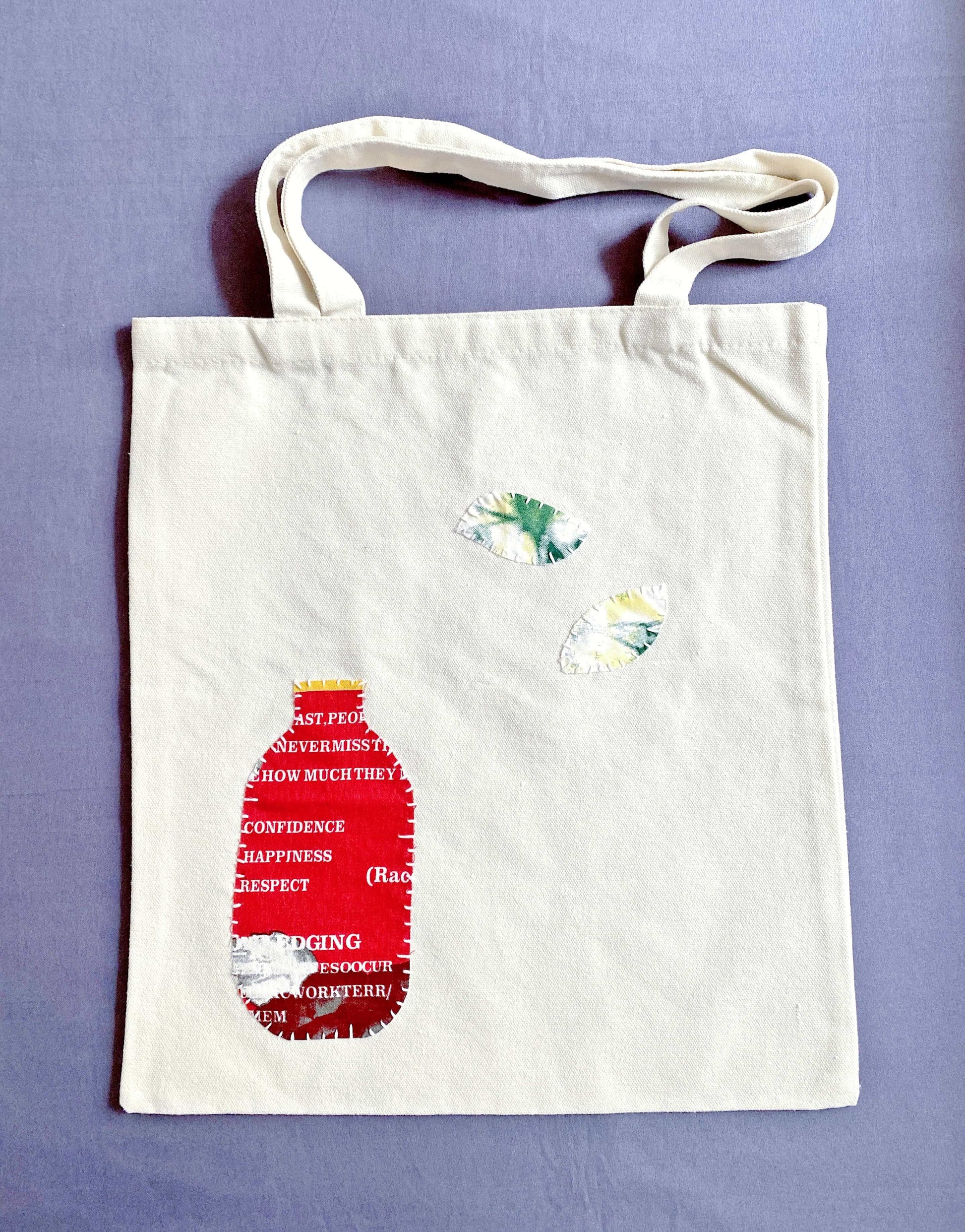 Creative aesthetic tote bag perfect for slow fashion enthusiasts and stylists.